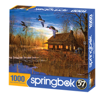 Load image into Gallery viewer, Duck Lodge 1000 Piece Jigsaw Puzzle
