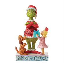 Load image into Gallery viewer, Max, Cindy Giving Gift to Grinch