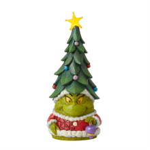 Load image into Gallery viewer, Grinch Gnome with Tree Hat