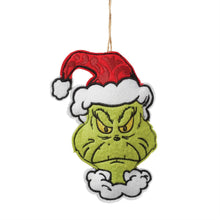Load image into Gallery viewer, NEW - Grinch Naughty/Nice Felt Orn