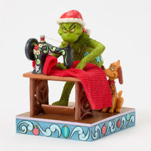Load image into Gallery viewer, NEW - Grinch Sewing Santa Suit Fig