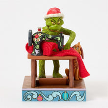 Load image into Gallery viewer, NEW - Grinch Sewing Santa Suit Fig