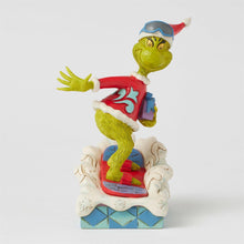 Load image into Gallery viewer, NEW - Grinch Snowboarding Fig