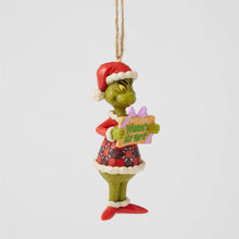Load image into Gallery viewer, NEW Grinch Message Ornament