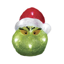 Load image into Gallery viewer, NEW Grinch Head 8 Lit Fig