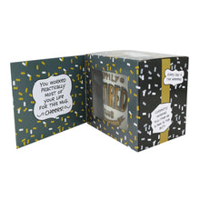 Load image into Gallery viewer, Retirement Greeting Card Mug