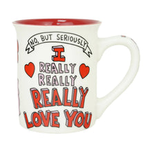 Load image into Gallery viewer, I Love You Greeting Card Mug