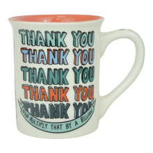 Load image into Gallery viewer, Thank You Greeting Card Mug