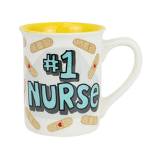 Load image into Gallery viewer, #1 Nurse Greeting Card Mug