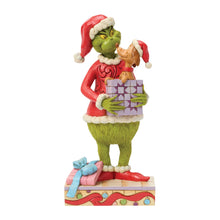 Load image into Gallery viewer, NEW - PRE-ORDER NOW - Grinch Holding Gift with Max