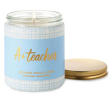 Load image into Gallery viewer, A+ Teacher Orchard Apple and Pear Scented Jar Candle