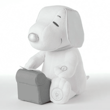 Load image into Gallery viewer, NEW- Peanuts® 75th Anniversary Snoopy With Typewriter Musical Plush With Motion, 10"