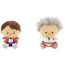 Load image into Gallery viewer, NEW -Better Together Back to the Future Doc and Marty McFly Magnetic Plush Pair, 5.5" H