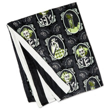 Load image into Gallery viewer, Beetlejuice™ Glow-in-the-Dark Throw Blanket