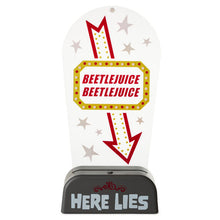 Load image into Gallery viewer, Beetlejuice™ Light-Up Tabletop Sign