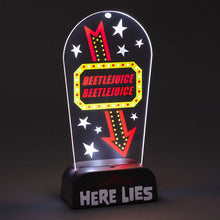 Load image into Gallery viewer, Beetlejuice™ Light-Up Tabletop Sign