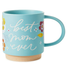 Load image into Gallery viewer, Best Mom Ever Floral Mug, 16 oz