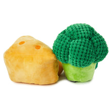 Load image into Gallery viewer, Better Together Broccoli and Cheese Magnetic Plush, 5.75"