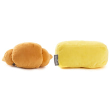 Load image into Gallery viewer, Better Together Croissant and Butter Magnetic Plush Pair, 2.5"