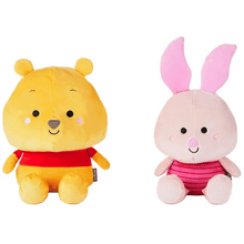 Load image into Gallery viewer, Large Better Together Disney Winnie the Pooh and Piglet Magnetic Plush Pair, 11"