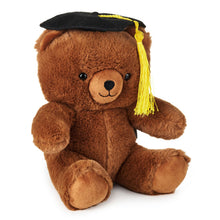 Load image into Gallery viewer, Brown Bear in Grad Cap Plush, 8.5"