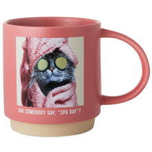 Load image into Gallery viewer, Cat Spa Day Funny Mug i 16 oz.
