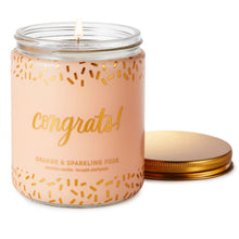 Load image into Gallery viewer, Congrats! Scented Single-Wick Jar Candle