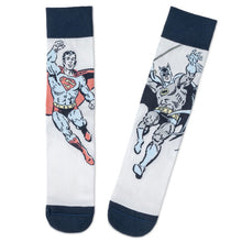 Load image into Gallery viewer, DC™ Superman™ and Batman™ Novelty Crew Socks