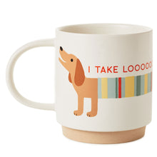 Load image into Gallery viewer, Dachshund Long Breaks Funny Mug, 16 oz.