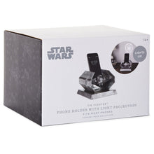 Load image into Gallery viewer, NEW- Star Wars™ Darth Vader™ TIE Fighter™ Phone Stand With Light
