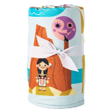 Load image into Gallery viewer, Disney It's a Small World Map Throw Blanket, 60x52