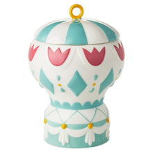 Load image into Gallery viewer, Disney It's a Small World Hot Air Balloon Cookie Jar With Sound