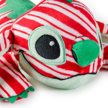 Load image into Gallery viewer, Disney Stitch Red White Candy Cane Floppy Plush
