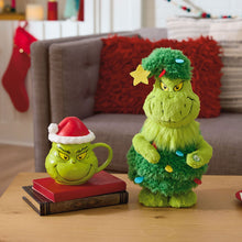Load image into Gallery viewer, Dr. Seuss's How the Grinch Stole Christmas!™ Grinch Santa Sculpted Mug With Sound, 21 oz.