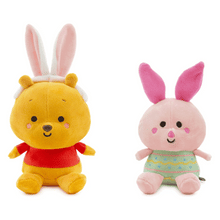 Load image into Gallery viewer, NEW -Better Together Disney Winnie the Pooh and Piglet Easter Magnetic Plush Pair, 5.5"
