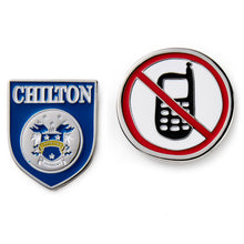 Load image into Gallery viewer, NEW - Gilmore Girls Chilton and No Cell Phone Signs Pin Set