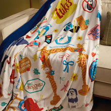 Load image into Gallery viewer, NEW- Gilmore Girls Memorable Moments Oversized Throw Blanket, 80x60