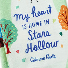 Load image into Gallery viewer, Gilmore Girls Stars Hollow Tea Towel