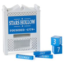 Load image into Gallery viewer, NEW - Gilmore Girls Stars Hollow Town Sign Perpetual Calendar