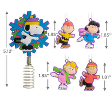 Load image into Gallery viewer, Mini Peanuts® Hallmark Tree Topper and Ornaments, Set of 5