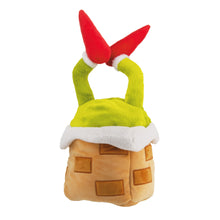 Load image into Gallery viewer, Dr. Seuss's How the Grinch Stole Christmas!™ Plush Fabric Hallmark Tree Topper, 13.75"