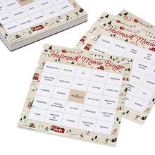 Load image into Gallery viewer, Hallmark Channel Christmas Movie Bingo Game Pad