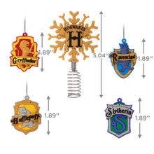 Load image into Gallery viewer, Mini Harry Potter™ Hallmark Tree Topper and Ornaments, Set of 5