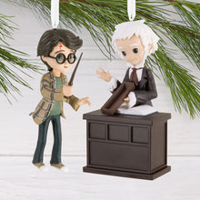 Load image into Gallery viewer, Harry Potter™ and Garrick Ollivander™ Hallmark Ornaments, Set of 2