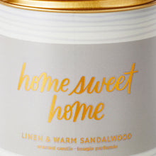Load image into Gallery viewer, Home Sweet Home Scented Single-Wick Jar Candle, 7 oz