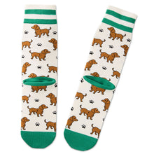Load image into Gallery viewer, I Love My Dachshund Crew Socks