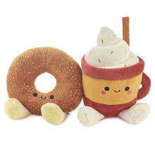Load image into Gallery viewer, NEW - Better Together Doughnut and Latte Magnetic Plush, 7"