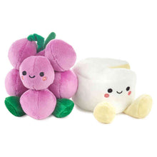 Load image into Gallery viewer, Better Together Grapes and Cheese Magnetic Plush, 5.75"