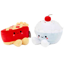 Load image into Gallery viewer, NEW - Better Together Cherry Pie and Ice Cream Magnetic Plush Pair, 5"