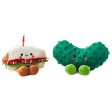 Load image into Gallery viewer, NEW -Better Together BLT and Pickle Magnetic Plush Pair, 4"